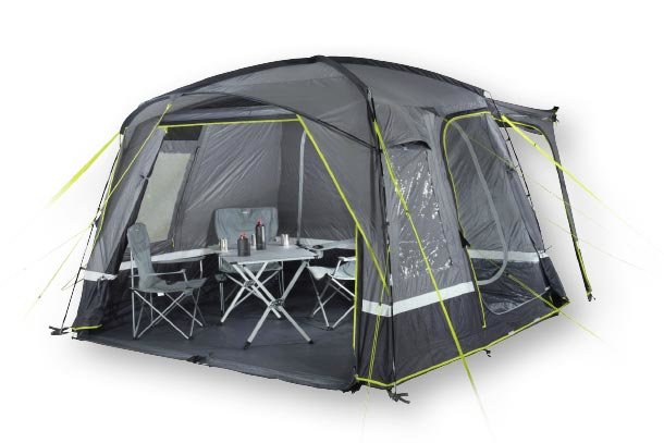 EAN 4001690141451 - High Peak Tour 2.0 Gris Tienda tipo túnel imagen 2