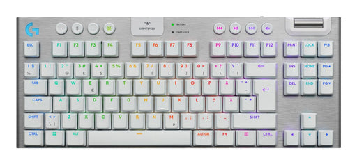 EAN 5099206121676 - Logitech G G915 X LIGHTSPEED teclado Juego USB + RF Wireless + Bluetooth QWERTY Nórdico Blanco imagen 1