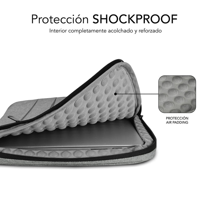 EAN 8436586742720 - SUBBLIM SUBLS-AP36051 maletines para portátil 39,6 cm (15.6") Gris imagen 4