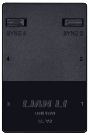 EAN 4718466013187 - Lian Li UNI HUB – SLV2 controlador de velocidad de ventilador 16 canales Negro, Blanco imagen 1