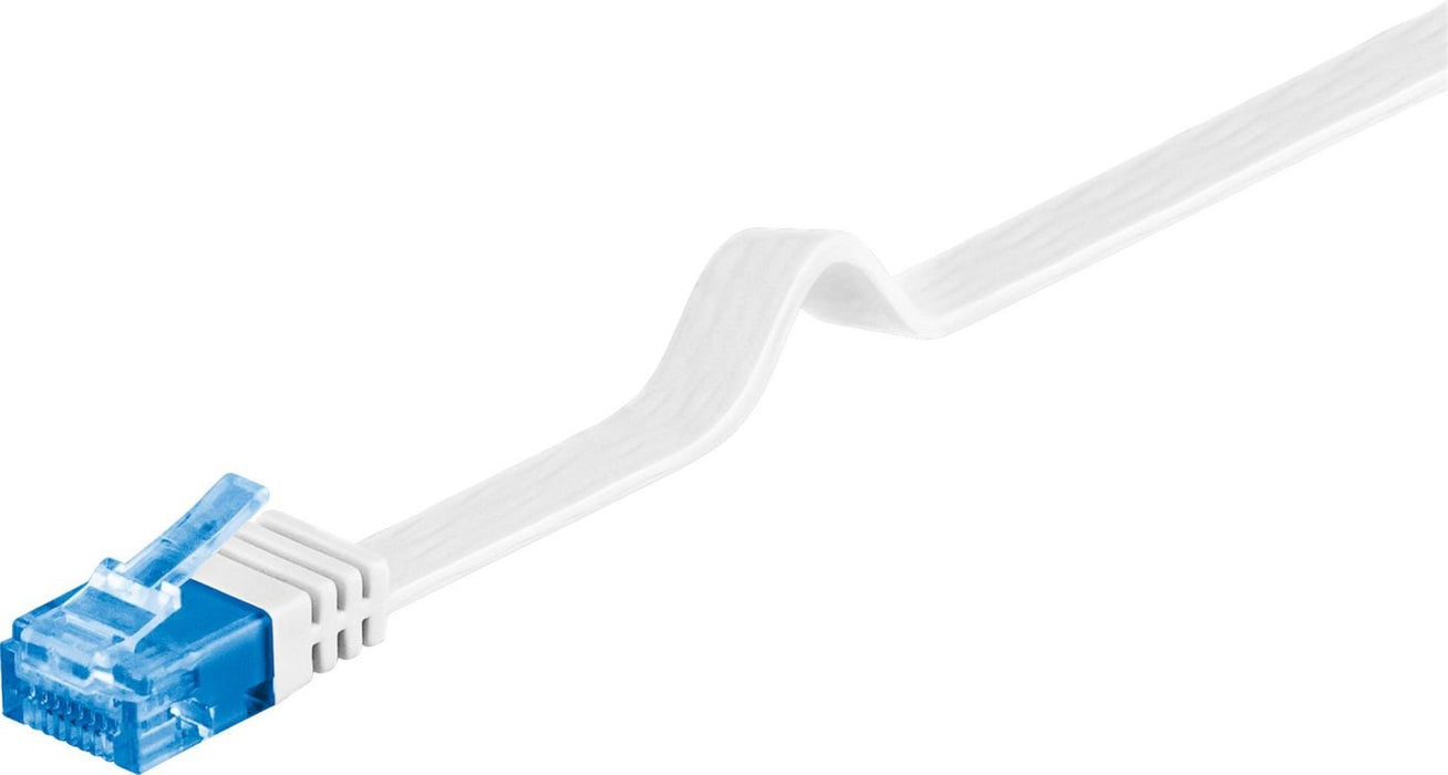 EAN 5711783227632 - Microconnect V-UTP6A05W-FLAT cable de red Blanco 5 m Cat6a U/UTP (UTP) imagen 1