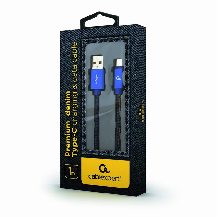 EAN 8716309106191 - Cablexpert CC-USB2J-AMCM-1M-BL cable USB USB 2.0 USB A USB C Azul imagen 2