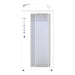EAN 0810075655636 - GIGABYTE C301 GLASS WHITE carcasa de ordenador Midi Tower Blanco imagen 7