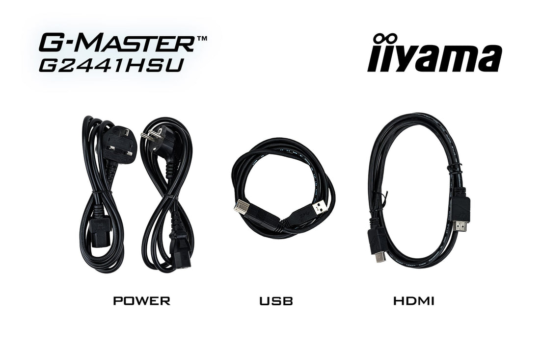EAN 4948570126316 - iiyama G2441HSU-B1 pantalla para PC 60,5 cm (23.8") 1920 x 1080 Pixeles Full HD LED Negro imagen 16