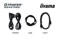 EAN 4948570126316 - iiyama G2441HSU-B1 pantalla para PC 60,5 cm (23.8") 1920 x 1080 Pixeles Full HD LED Negro imagen 16