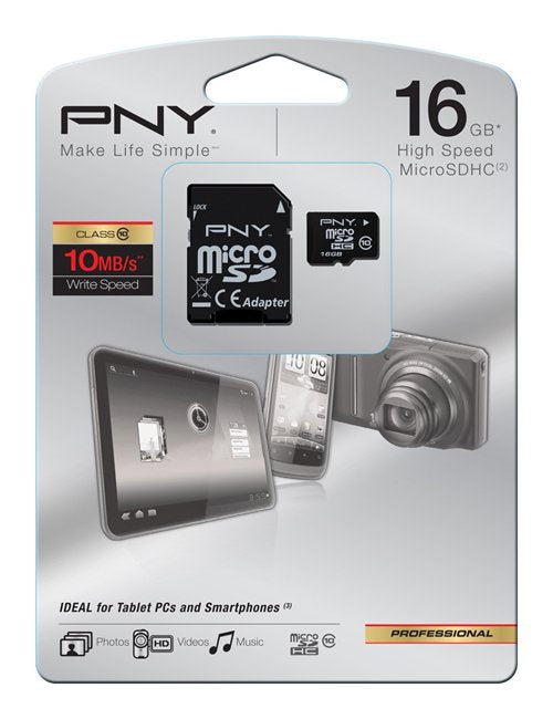 EAN 3536401533559 - PNY MicroSD 16 GB Clase 10 imagen 2