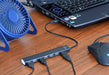 EAN 8716309124461 - Gembird UHB-U2P7-04 hub de interfaz USB 2.0 Negro imagen 5