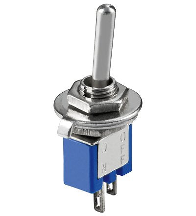EAN 4051366100138 - Goobay 10013 interruptor eléctrico Interruptor de palanca acodillada 1P Azul, Plata imagen 1