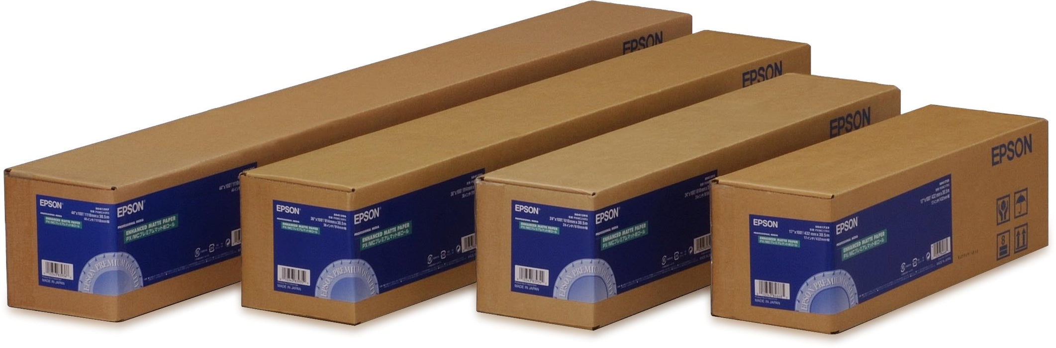 EAN 0010343839366 - Epson Enhanced Paper, 44" x 30.5 m, 189g/m² formato grande Mate imagen 1
