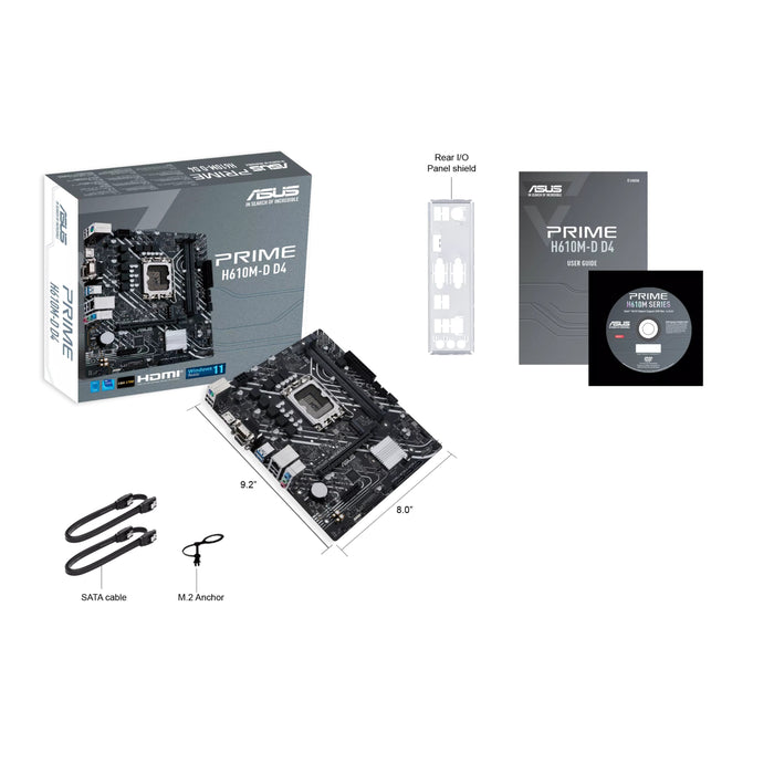 EAN 4711081540489 - ASUS PRIME H610M-D D4 Intel H610 LGA 1700 micro ATX imagen 8