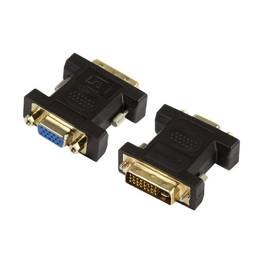 EAN 4260113560167 - LogiLink AD0001 adaptador de cable de vídeo VGA (D-Sub) DVI-I Negro imagen 1