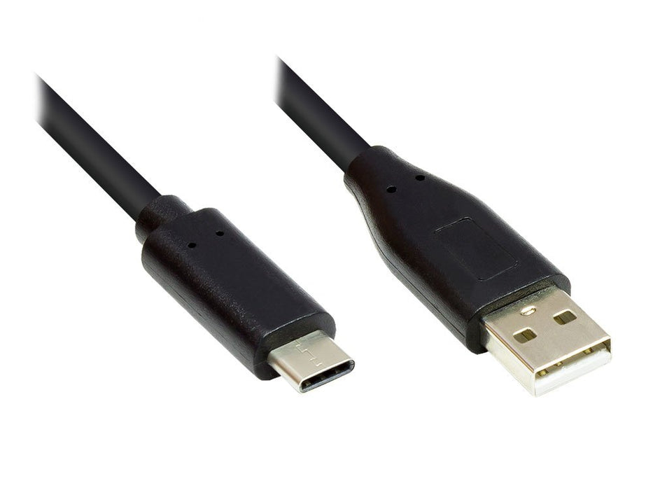 EAN 4014619366774 - Alcasa GC-M0119 cable USB USB 2.0 3 m USB A USB C Negro imagen 1