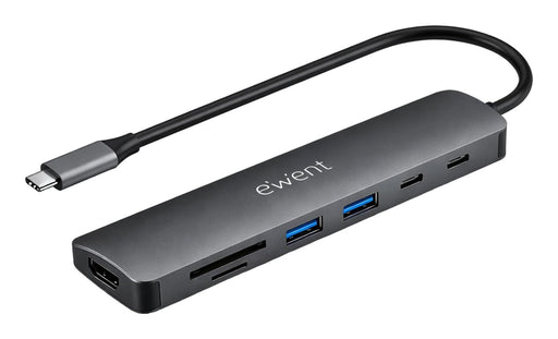 EAN 8052101435436 - Ewent EW1152 base para portátil y replicador de puertos Alámbrico USB 3.2 Gen 1 (3.1 Gen 1) Type-C Gris imagen 1