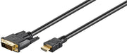 EAN 5711783978336 - Microconnect HDM192411 adaptador de cable de vídeo 1 m HDMI tipo A (Estándar) DVI-D Negro imagen 1