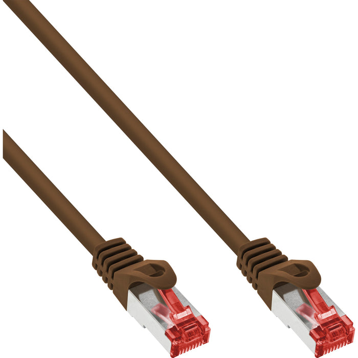 EAN 4043718100286 - InLine 76433K cable de red Marrón 0,3 m Cat6 S/FTP (S-STP) imagen 1