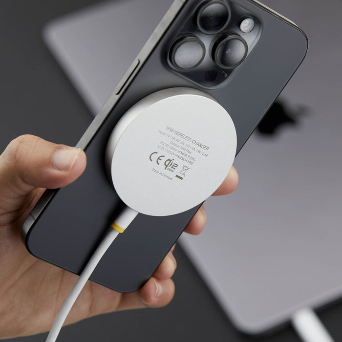 EAN 65030919883 - StarTech.com 1PW-WIRELESS-CHARGER cargador de dispositivo móvil Smartphone Blanco Cargador inalámbrico Inte imagen 6