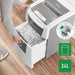 EAN 4002432124084 - Leitz 80110000 triturador de papel Corte cruzado 55 dB 22 cm Gris, Blanco imagen 9