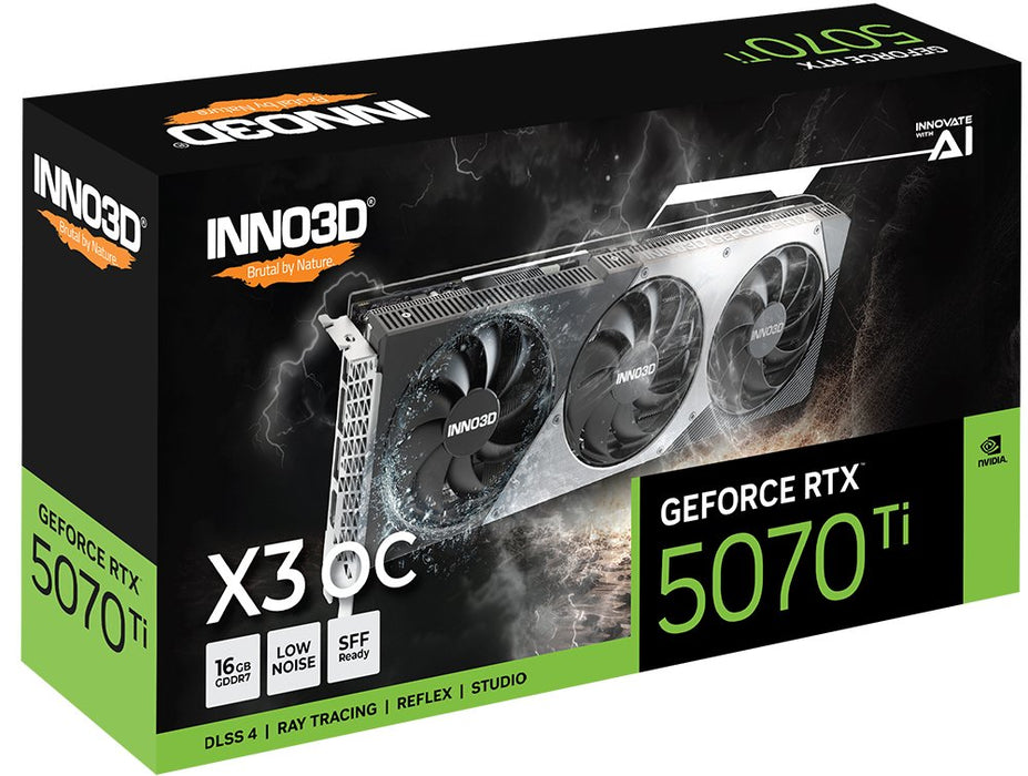 EAN 8886307700247 - INNO3D GeForce RTX 5070 Ti X3 OC NVIDIA 16 GB GDDR7 imagen 2