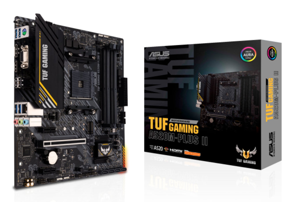 EAN 4711081154457 - ASUS TUF GAMING A520M-PLUS II AMD A520 Zócalo AM4 micro ATX imagen 1