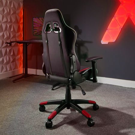 EAN 0094338512663 - X Rocker 5126601 silla para videojuegos Butaca para jugar Asiento acolchado Negro, Rojo imagen 6