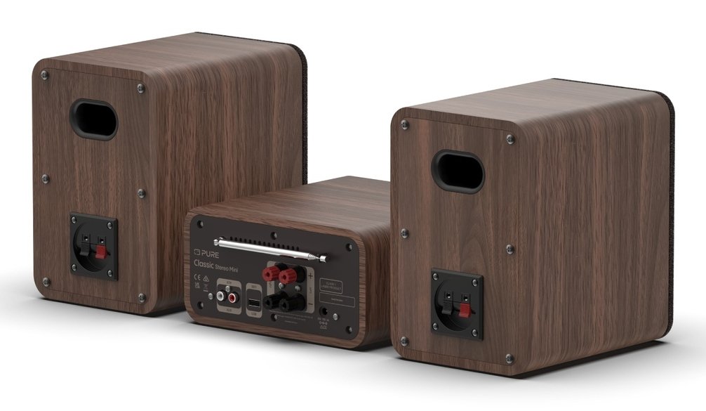 EAN 759454301866 - Pure Classic Stereo Mini Microcadena de música para uso doméstico 40 W Marrón, Nuez imagen 4