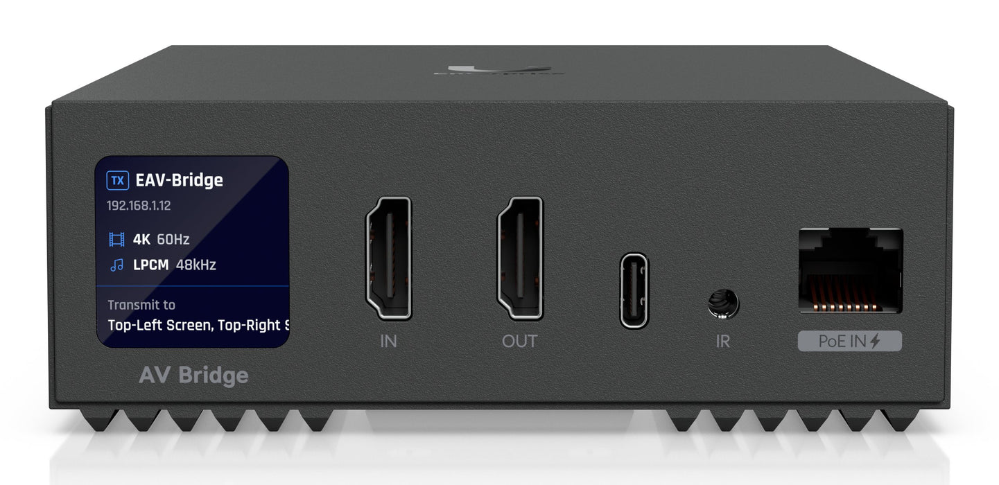 EAN 5715328289819 - Ubiquiti Enterprise Audio/Video Bridge Transmisor y transmisor-receptor de señales AV Negro imagen 1