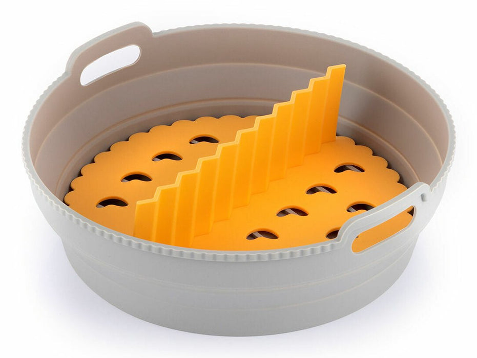 EAN 8435527825676 - InnovaGoods 8435527825676 accesorio para freidoras Bandeja para hornear Gris, Naranja imagen 1