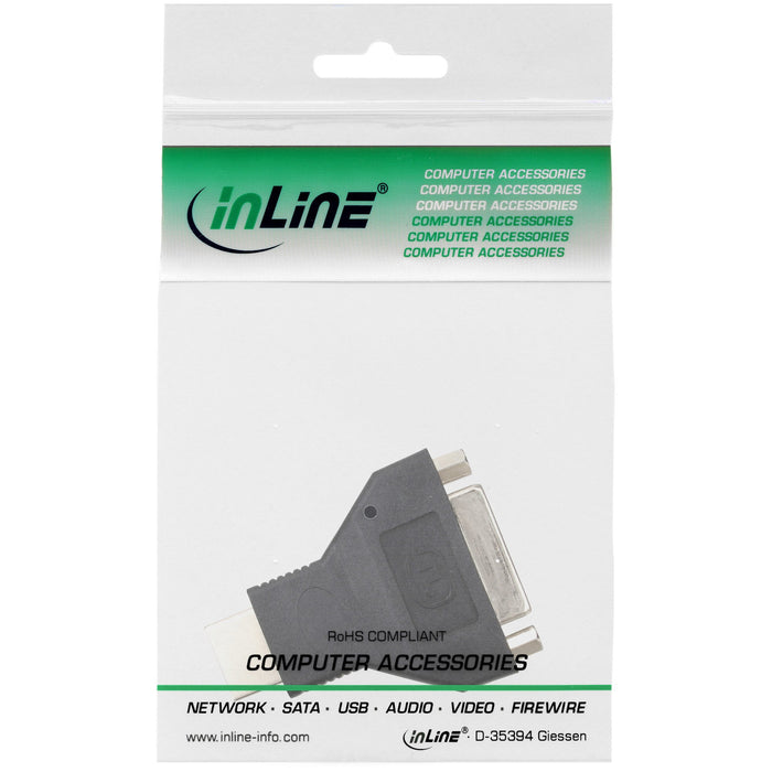 EAN 4043718055838 - InLine 17670 cambiador de género para cable DVI-D female DVI-D Negro imagen 3