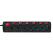 EAN 4052792049572 - LogiLink LPS233 base múltiple 1,5 m 6 salidas AC Interior Negro imagen 2