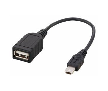 EAN 8436531554262 - 3GO AUSB-MINIUSB cable USB USB 2.0 USB A Mini-USB A Negro imagen 1