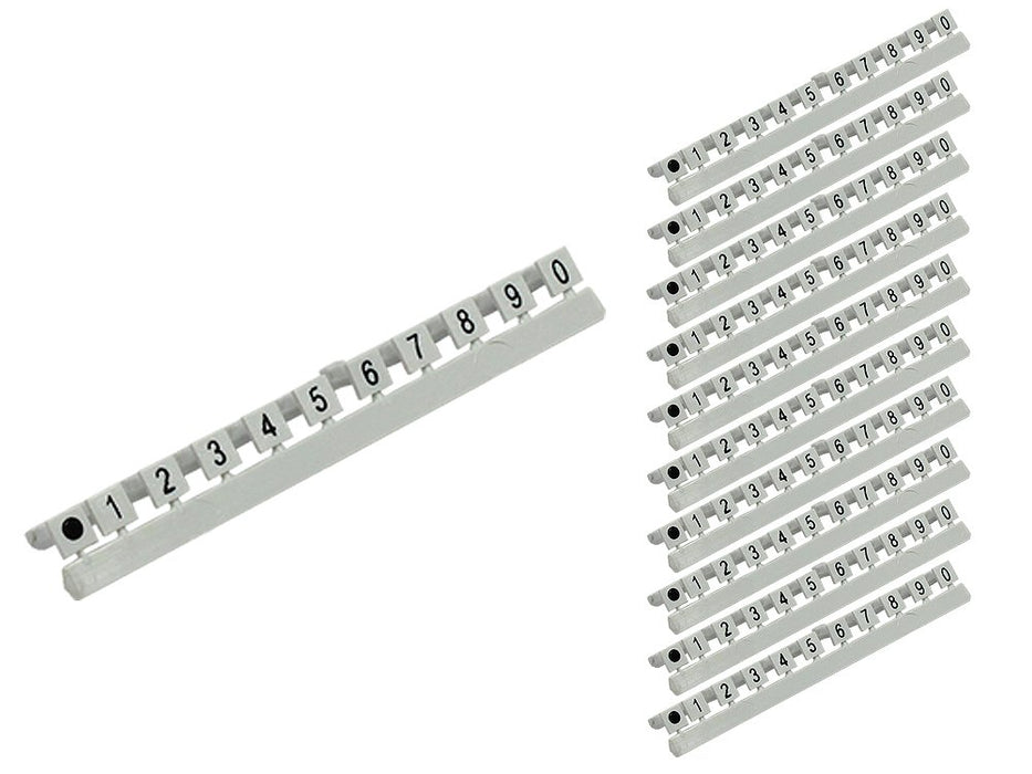 EAN 4014619666201 - Alcasa GC-N0070 soporte para manguito de identificación de conductor Blanco 100 pieza(s) imagen 1