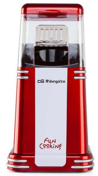EAN 8435568402157 - Orbegozo PA 4350 palomitas de maiz poppers Rojo 3 min 1200 W imagen 3