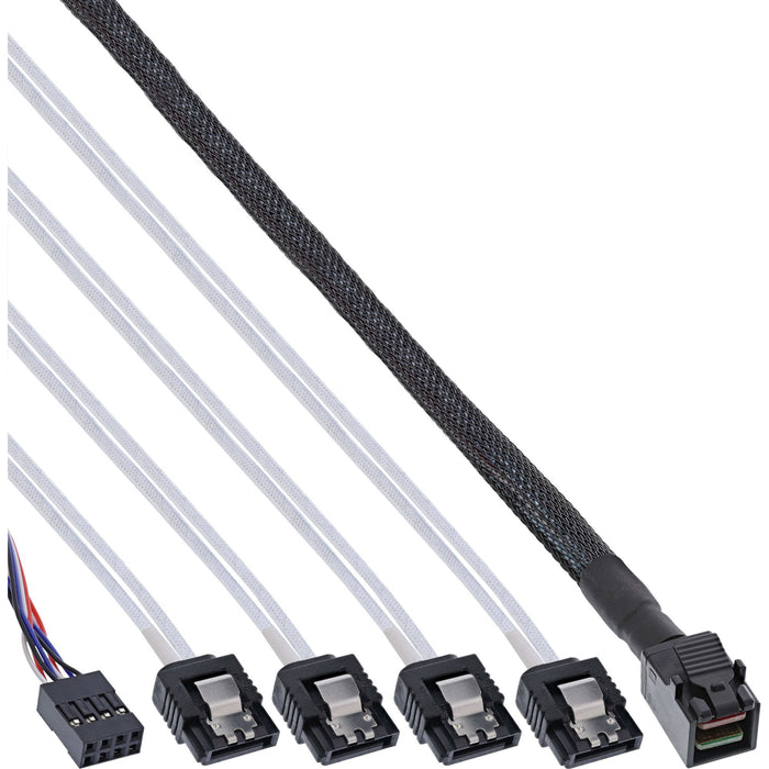 EAN 4043718211791 - InLine 27630A cable Serial Attached SCSI (SAS) 0,5 m Negro imagen 1