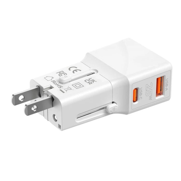 EAN 8594215991700 - Mobile Origin TAD25-2P-WHT cargador de dispositivo móvil Universal Blanco Corriente alterna, USB Carga rá imagen 3