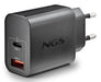 EAN 8435430626155 - NGS ERA 30W BLACK Universal Negro Corriente alterna Carga rápida Interior imagen 4