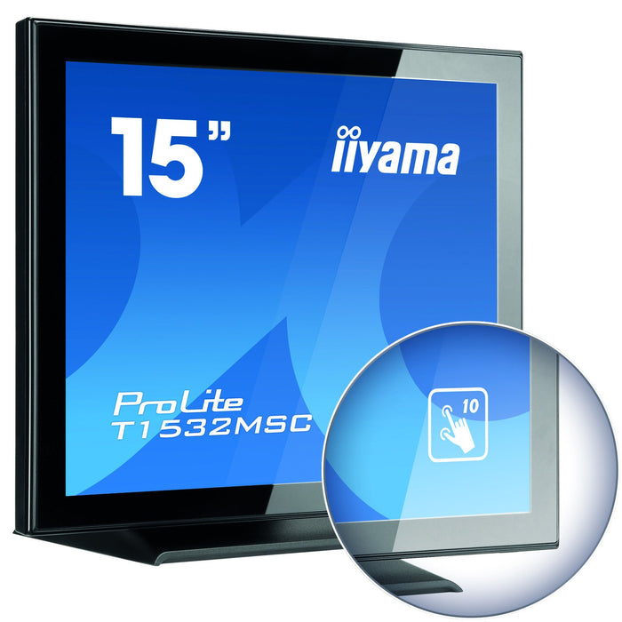 EAN 4948570115990 - iiyama T1532MSC-B5AG monitor POS 38,1 cm (15") 1024 x 768 Pixeles Pantalla táctil imagen 4