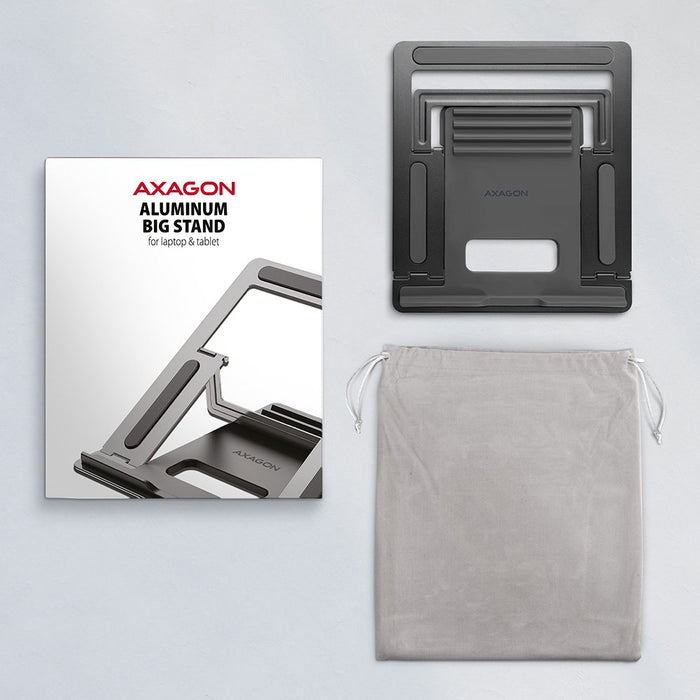 EAN 8595247906670 - Axagon STND-L soporte para ordenador portátil Gris 40,6 cm (16") imagen 9