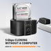 EAN 8595247909411 - Axagon ADSA-SC base de conexión para disco duro USB 3.2 Gen 1 (3.1 Gen 1) Type-C Negro imagen 5