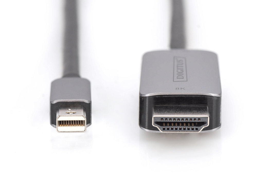 EAN 4016032484219 - Digitus DB-340109-010-S adaptador de cable de vídeo 1 m Negro imagen 2