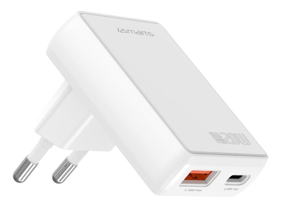 EAN 4252011912179 - 4smarts 546020 cargador de dispositivo móvil Universal Blanco Corriente alterna Carga rápida Interior imagen 3