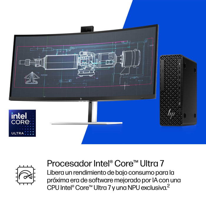 EAN 0199896738644 - HP Z2 SFF G1i Workstation Desktop PC Wolf Pro Security Edition Intel Core Ultra 7 265 48 GB DDR5-SDRAM 1  imagen 17