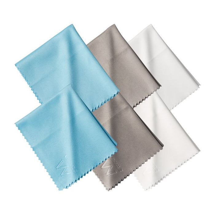 EAN 8052101434866 - Ewent EW5635 trapo para limpiar Microfibra Azul, Gris, Blanco 6 pieza(s) imagen 1