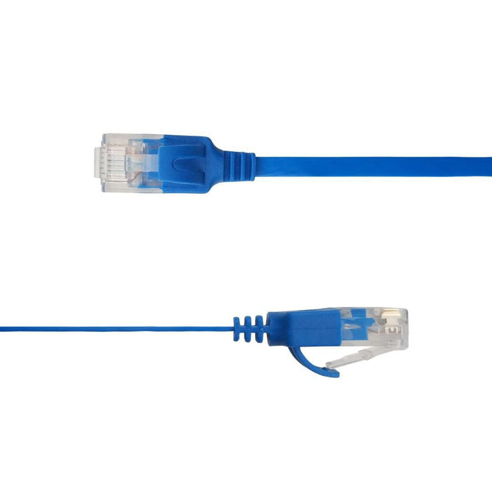 EAN 7072662028473 - LinkIT UTP-FL6A-00500-BL cable de red Azul 5 m Cat6a U/UTP (UTP) imagen 2