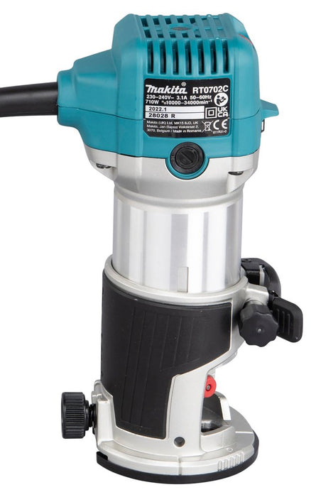 EAN 0088381752619 - Makita RT0702C fresadora y desbastadora Verde, Gris 34000 RPM 710 W imagen 6