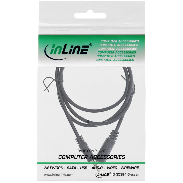 EAN 4043718208098 - InLine 99934 cable de audio 1 m 3,5mm Negro imagen 2