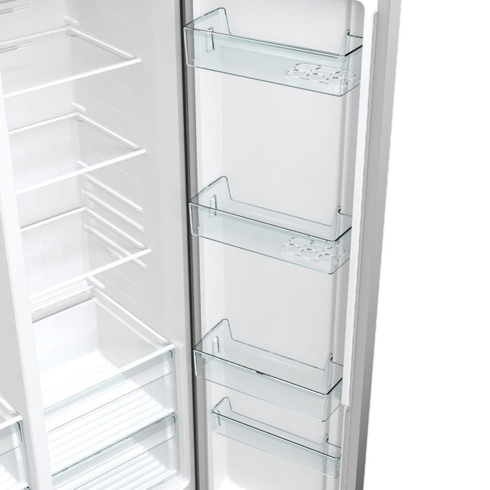 EAN 3838782684449 - Gorenje NRR9185EAXL nevera puerta lado a lado Independiente 550 L Gris imagen 19
