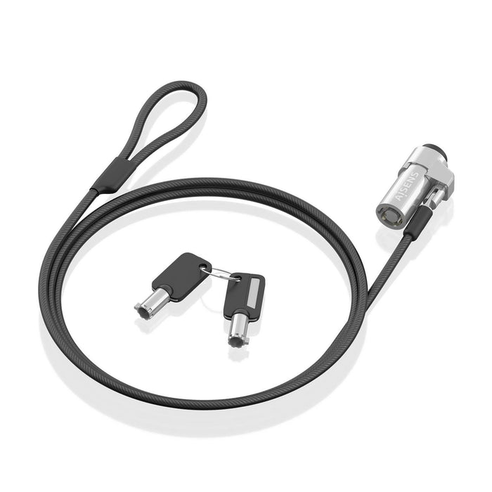 EAN 8435739901243 - AISENS ASLK-D45K06-BK cable antirrobo Negro 1,5 m imagen 2