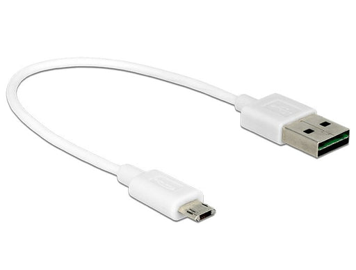 EAN 4043619848058 - DeLOCK 84805 cable USB USB 2.0 0,2 m USB A Micro-USB B Blanco imagen 2