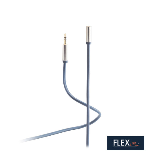EAN 4250696644460 - Flexline FL31-30051 cable de audio 5 m 3,5mm Azul imagen 2