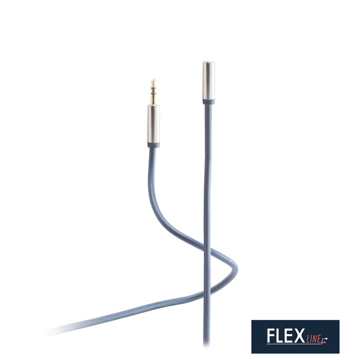 EAN 4250696644453 - Flexline FL31-30041 cable de audio 3 m 3,5mm Azul imagen 2